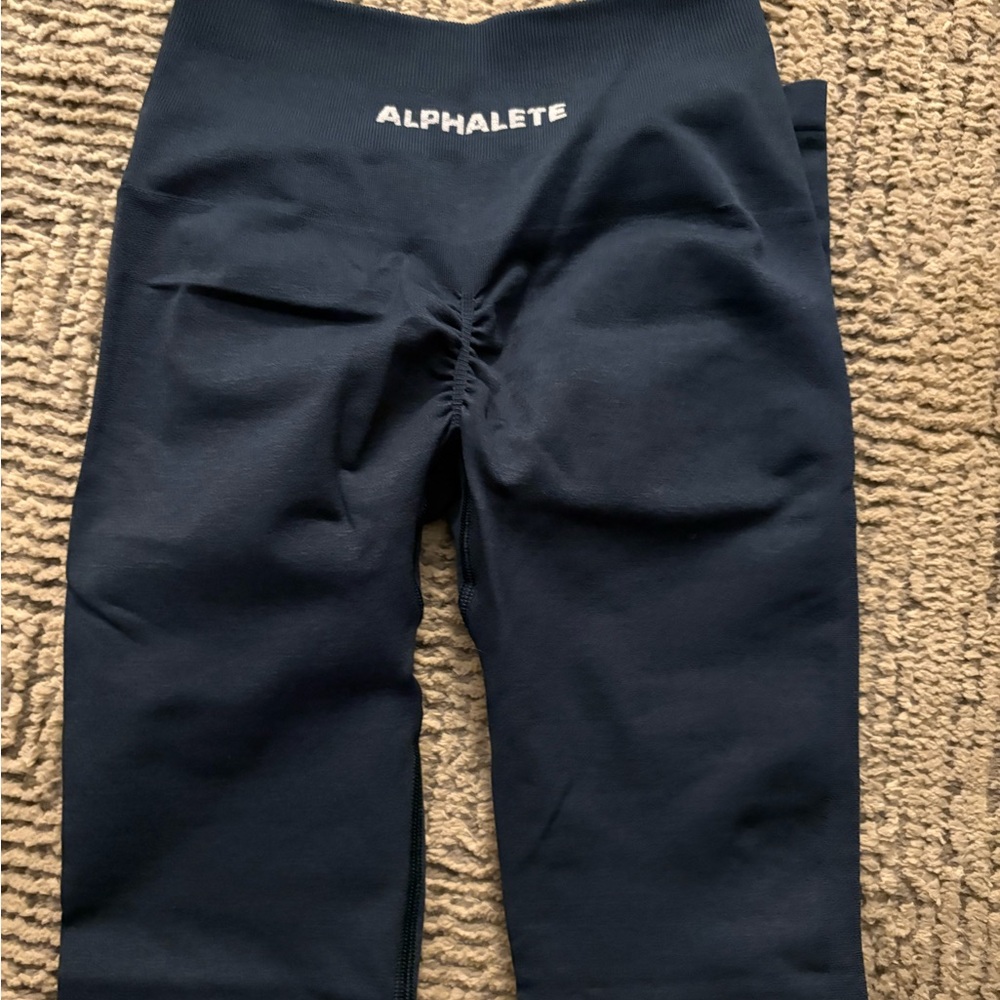 Teal alphalete leggings XS